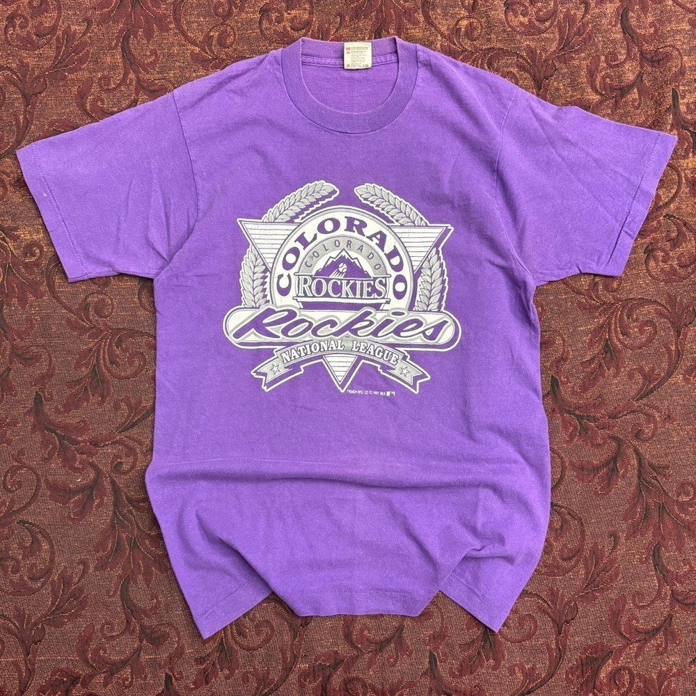 1991 Colorado Rockies MLB Tee